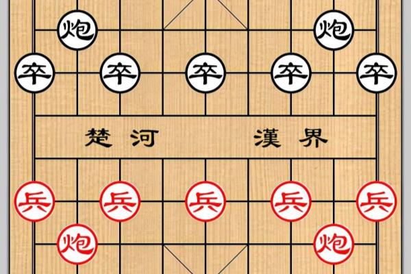 象棋怎么摆放位置图片（想挑战棋艺高手？先学会棋子摆放的艺术！）.