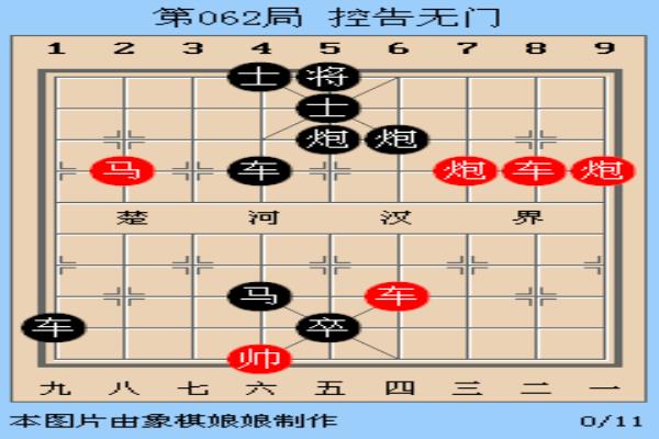 象棋残局大全双车双炮（双车双炮，残局如何反败为胜）.