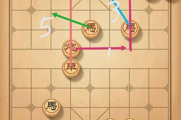 qq微信象棋残局52关怎么过图解法.